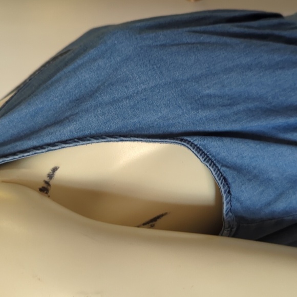 Blue Dahlia Denim Summer Dress - Picture 4 of 12